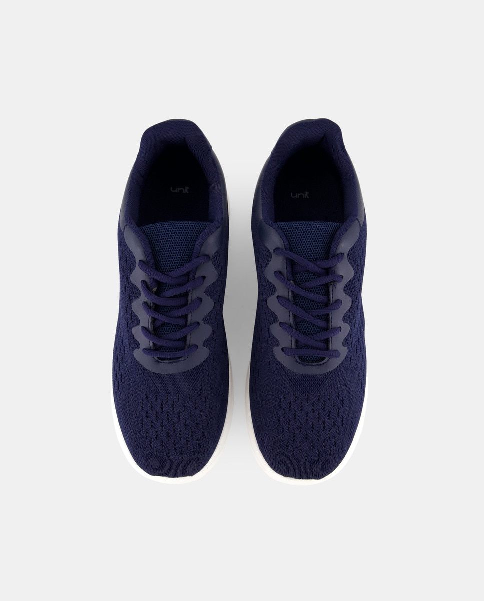 Deportivo cordones hombre Azul marino-4