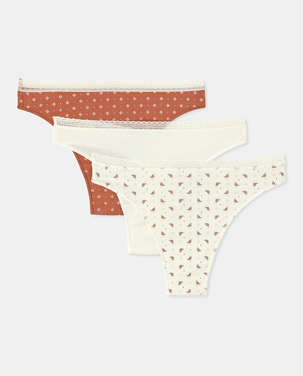 Pack de 3 Tangas 120 Cru-3