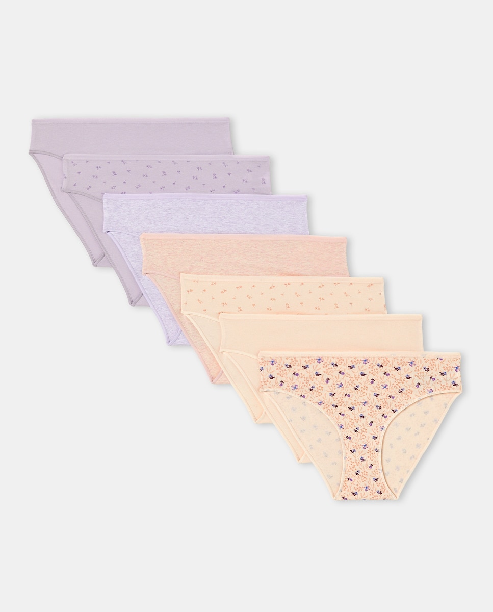 Pack de 7 Cuecas Rosa-claro-3