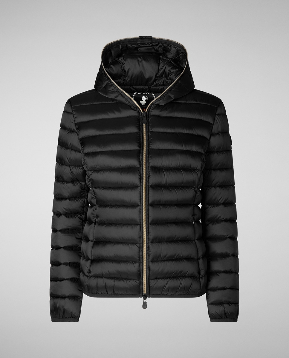 Blusão Acolchoado com Enchimento Preto-4