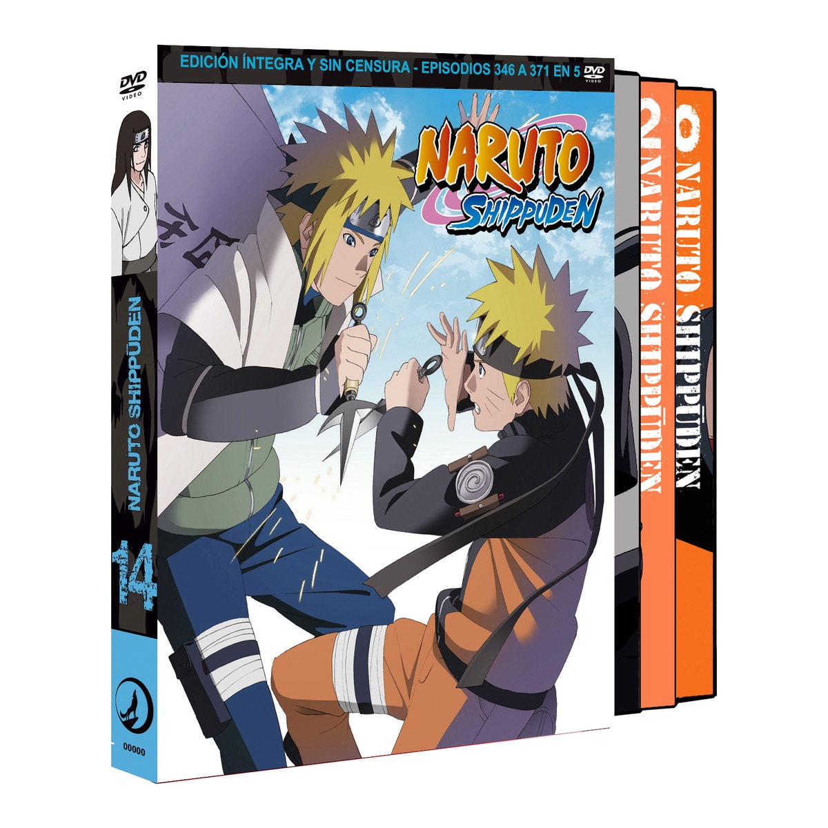 Naruto Shippuden box 14. 46 a 371 (26 episodios) (DVD) · SELECTA