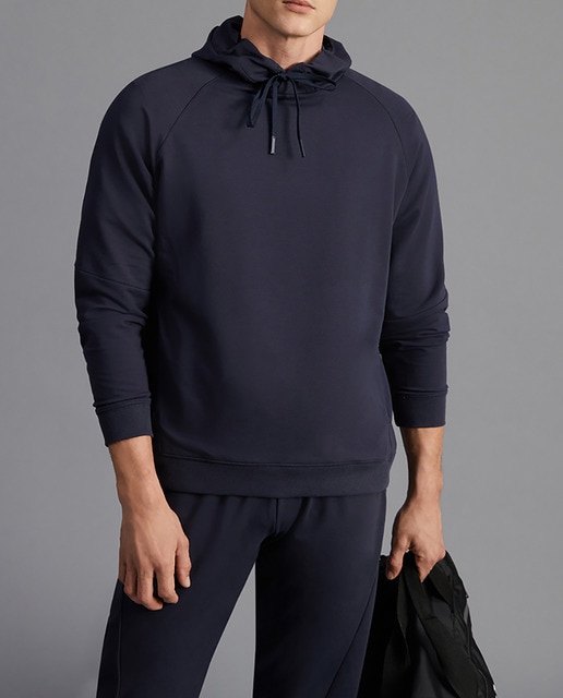 Imagen 0 de Sudadera hoodie micro terry de hombre