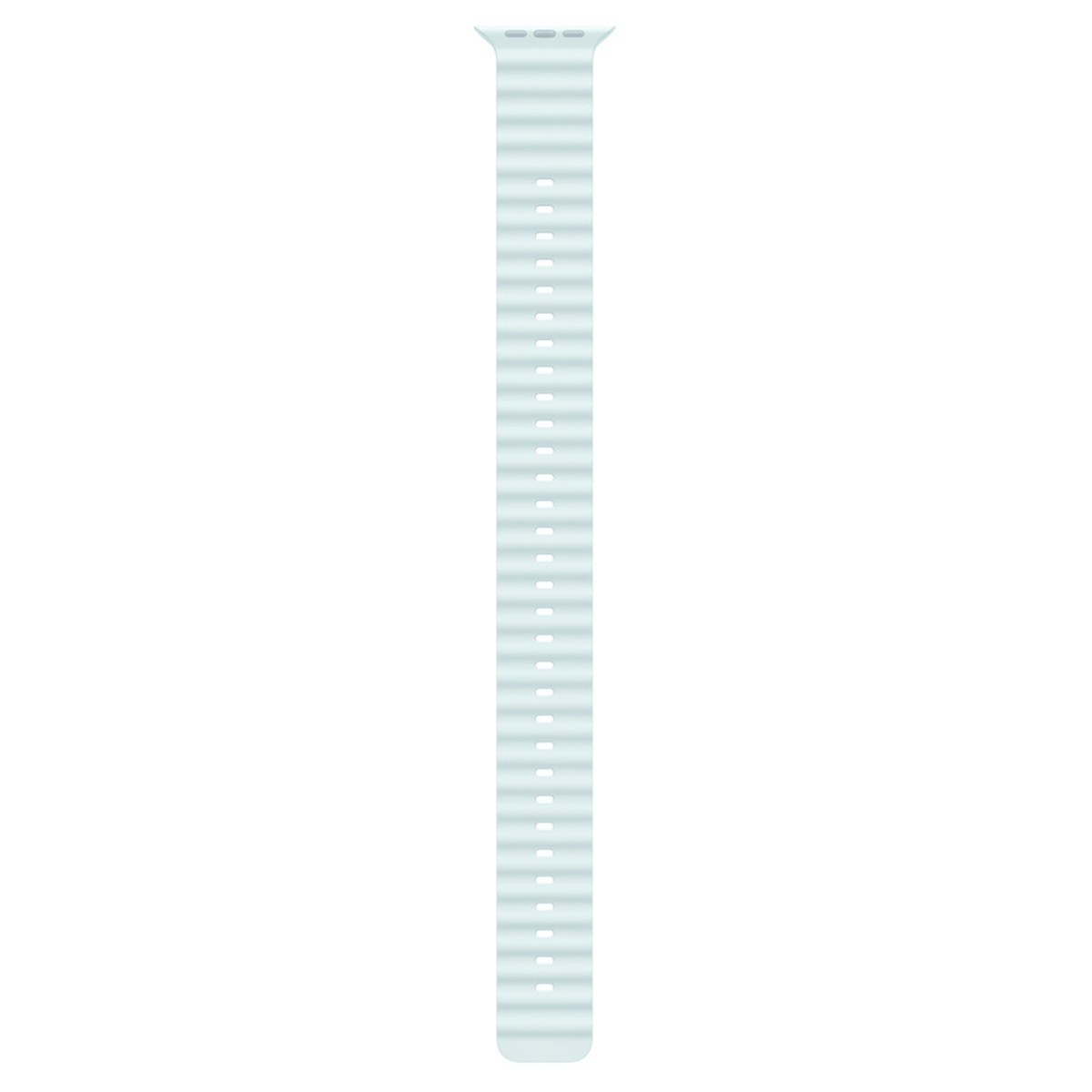 Imagen 0 de Extensión para correa Apple en color azul Hielo Titanio natural para Apple Watch de 49mm