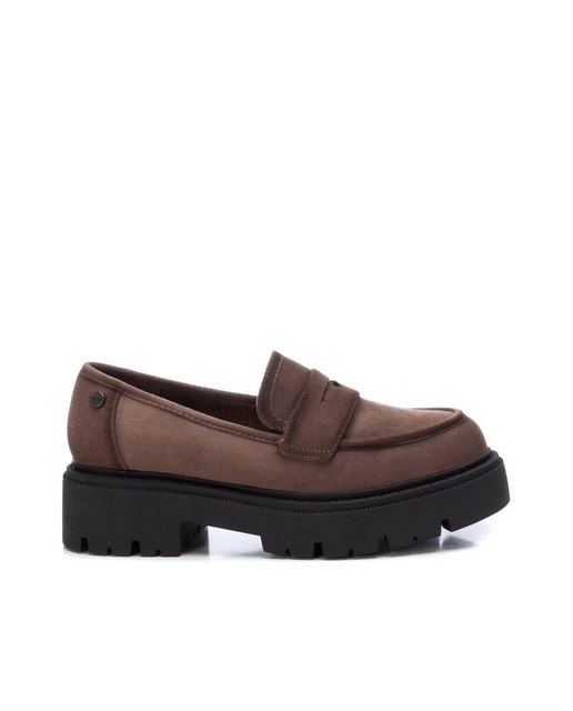 Imagen 0 de Mocasín mujer antelina negro