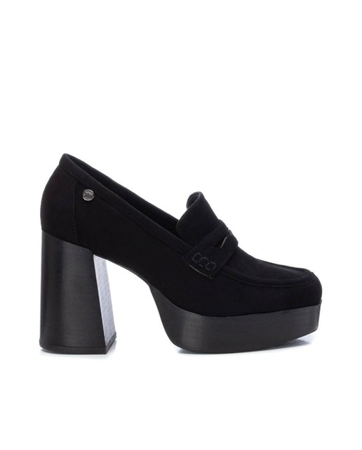 Imagen 0 de Mocasín mujer antelina negro