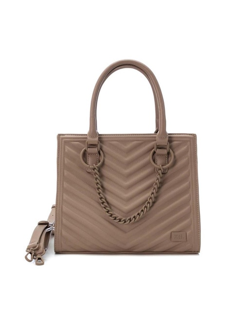 Imagen 0 de Bolso mujer color beige