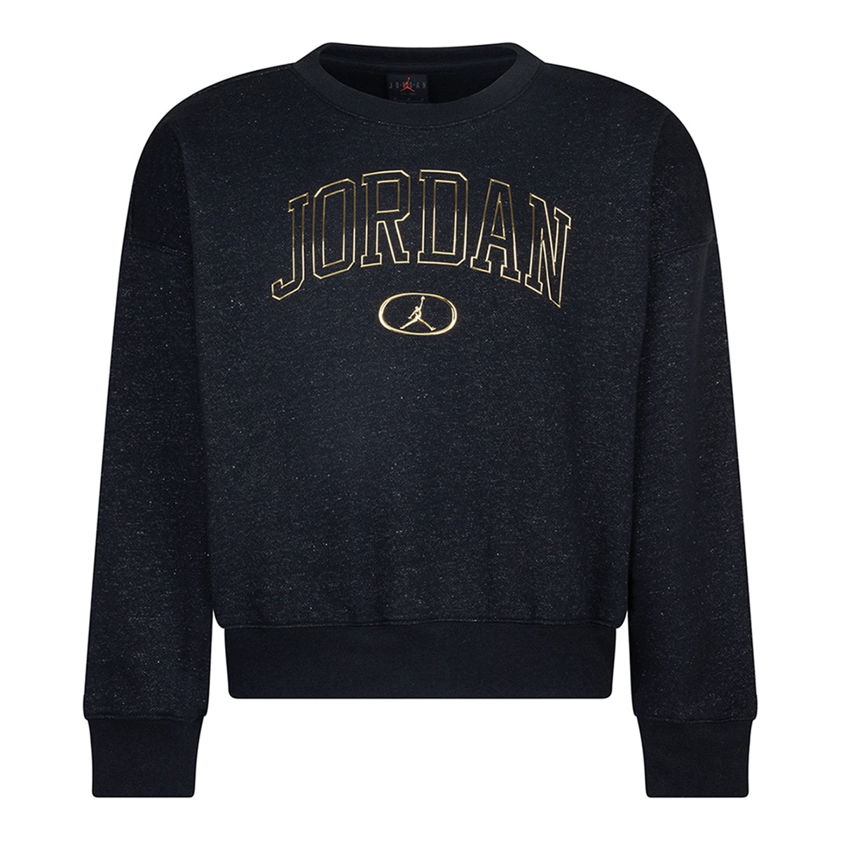Sweatshirt de Criança Jdg 1St Baby Blue Crew Preto-1