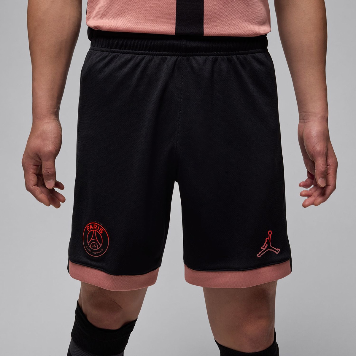 Calções de Homem 3.º Equipamento Paris Saint-Germain PSG 2024-2025 Stadium Preto-1