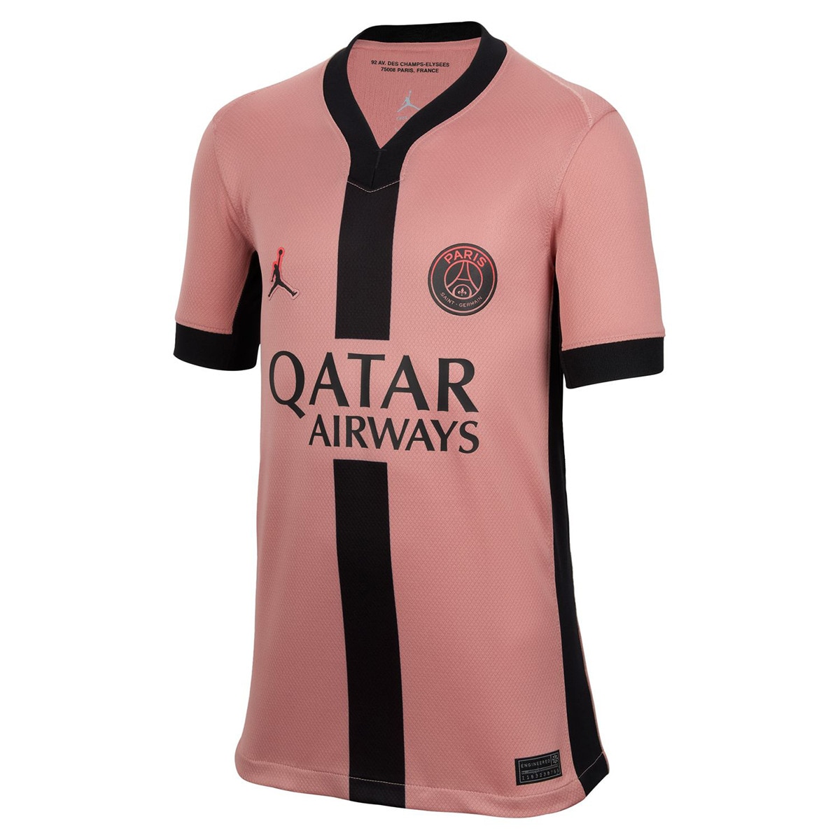 T-shirt de Criança 3.º Equipamento Paris Saint-Germain PSG 2024-2025 Stadium Rosa-8