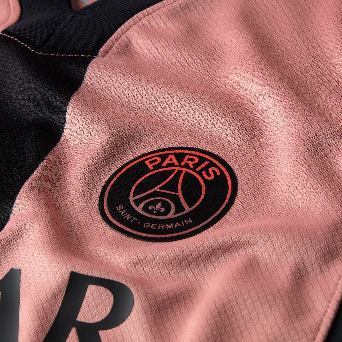 T-shirt de Criança 3.º Equipamento Paris Saint-Germain PSG 2024-2025 Stadium Rosa-2