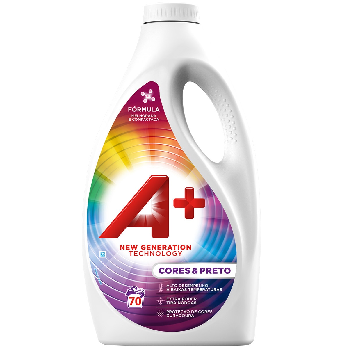 Detergente Máquina Roupa Líquido Color embalagem 70 doses