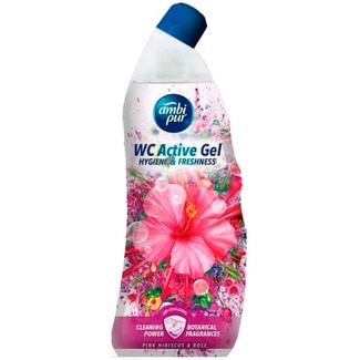 Gel Wc Pink Hibiscus embalagem 750 ml - Ambipur