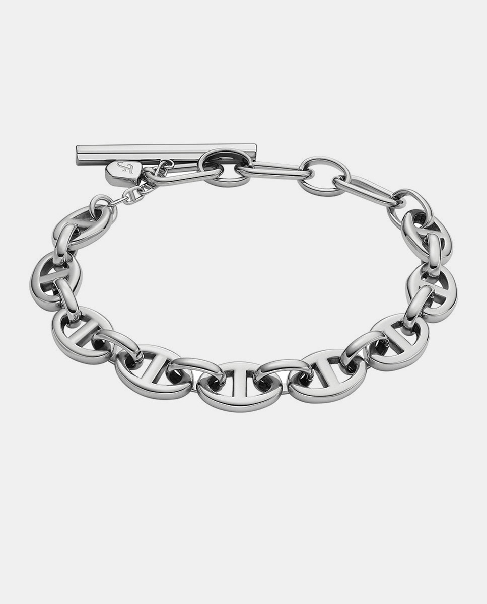 Pulseira Heritage D-Link de Aço Prata-1