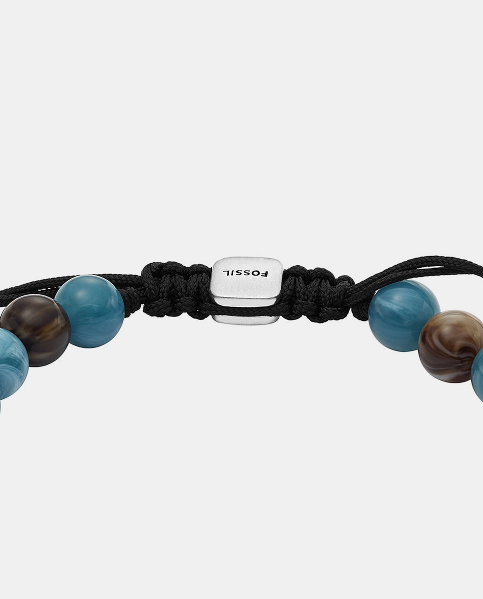 Pulseira bicolor com contas Multicolor-2