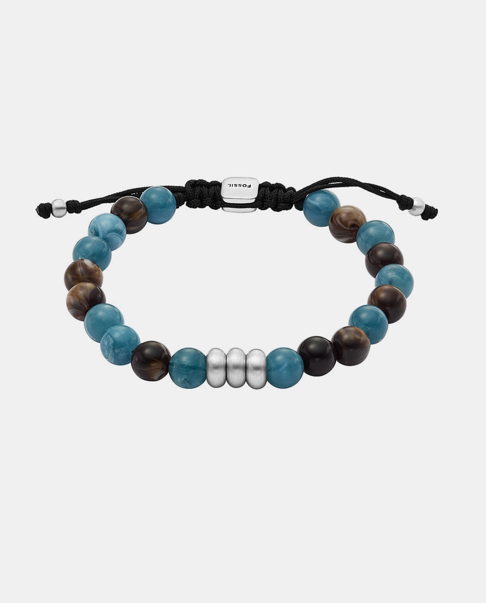 Pulseira bicolor com contas Multicolor-1