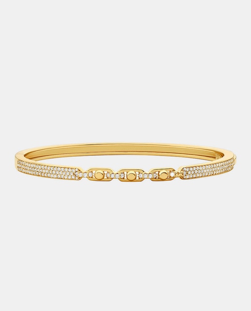 Imagem 0 de Pulseira Astor Link de Prata com Zircónias