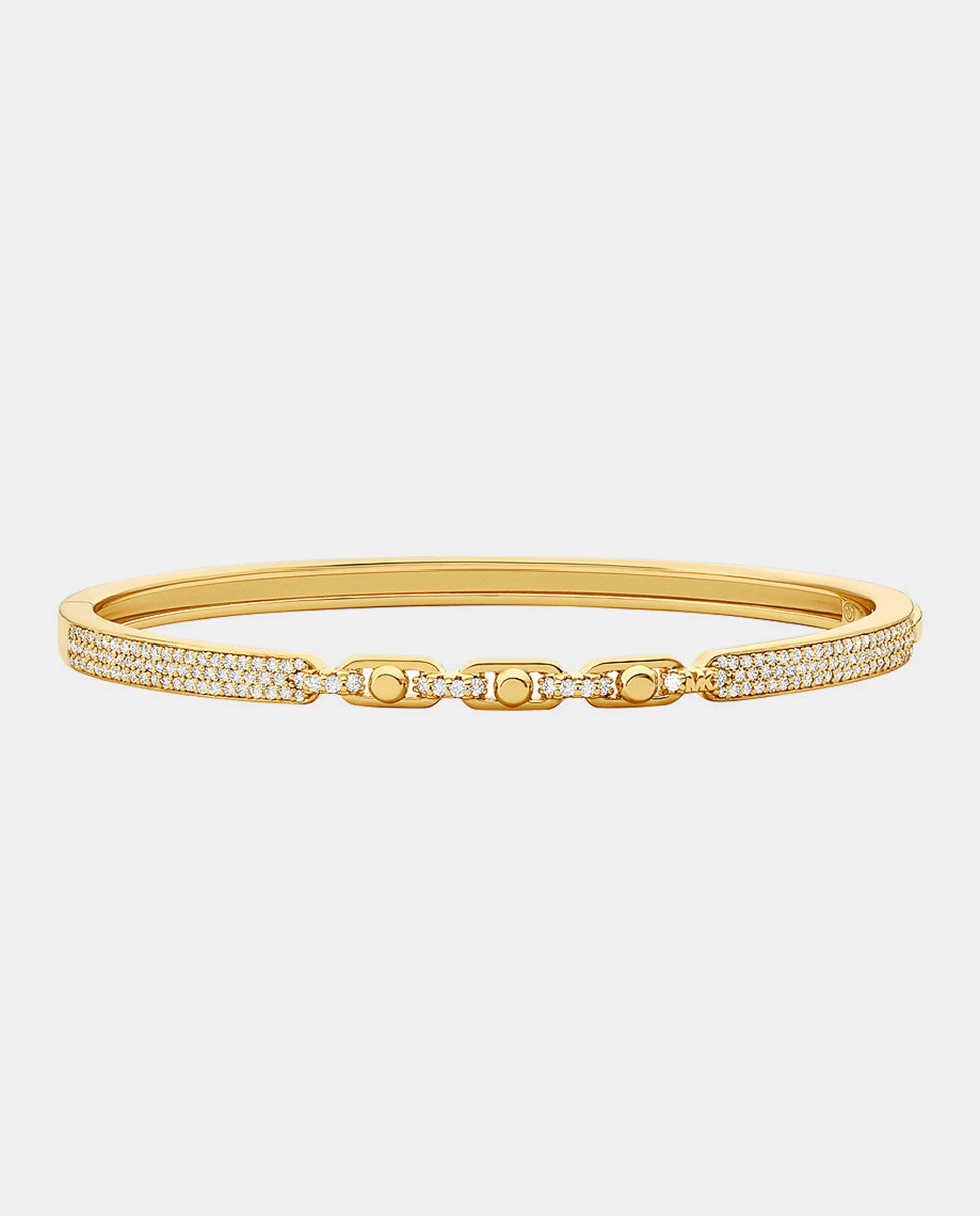 Pulseira Astor Link de Prata com Zircónias Branco-1