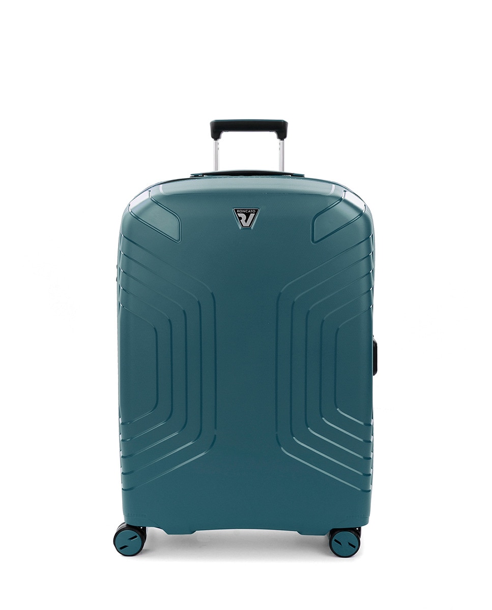 Trolley Grande Expansível Rígido com Capacidade até 142 L Verde-escuro-1