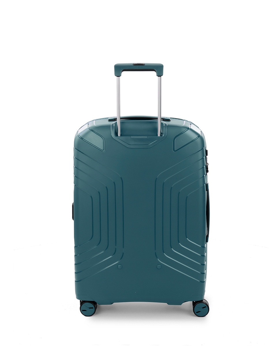 Trolley Médio Expansível Rígido com Capacidade até 107 L Verde-2