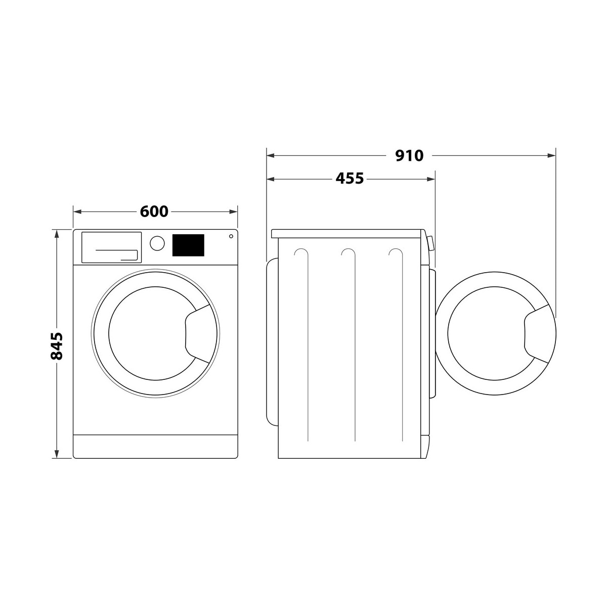 Lavadora Indesit 6 kg / 1.000 rpm - IM 640 MY TIME 2