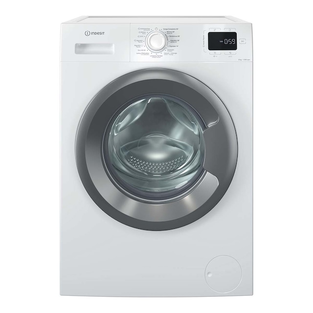 Imagen 0 de Lavadora Indesit  8 kg /1.200 rpm - IM 862S MY TIME SPT