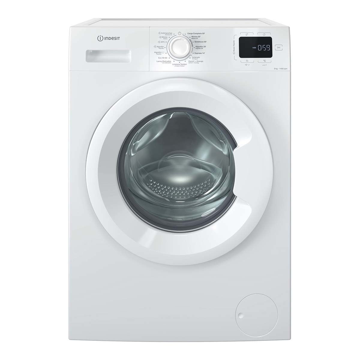 Imagen 0 de Lavadora Indesit 9  kg / 1.400 rpm - IM 964 MY TIME SPT