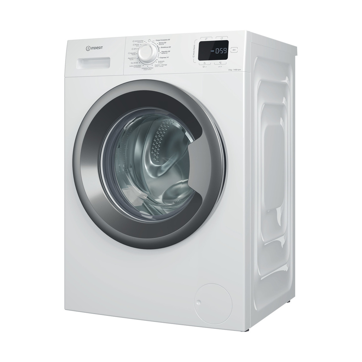 Lavadora Indesit 8 kg / 1.300 rpm - IM 864S MY TME Blanco-5