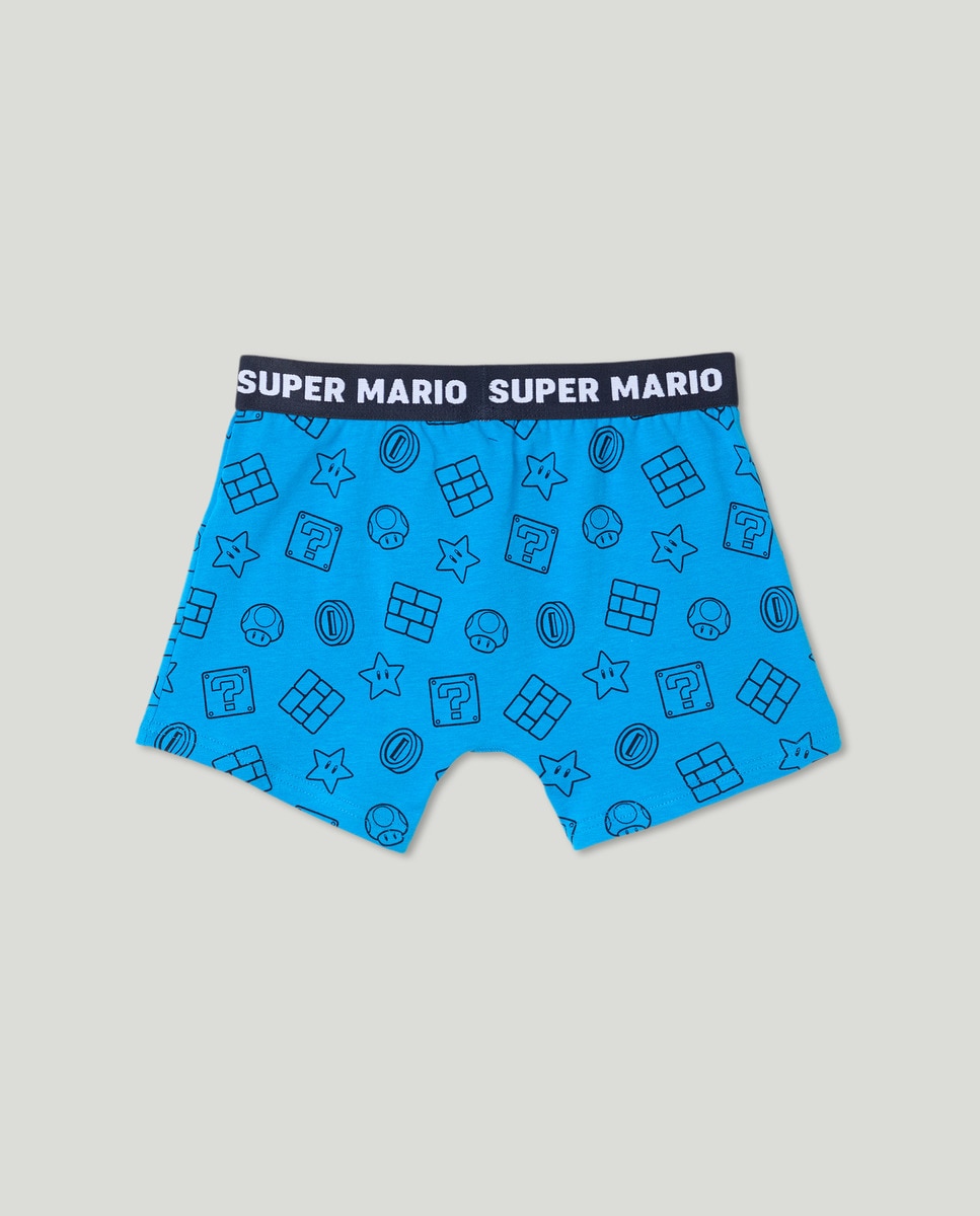 Dois Boxers Mario Bros Multicolor-2