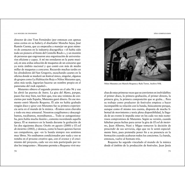 Las noches de insomnio: La historia real de cuatro chicos que vivieron la aventura de ser Niños Mutantes (Capa mole) 5