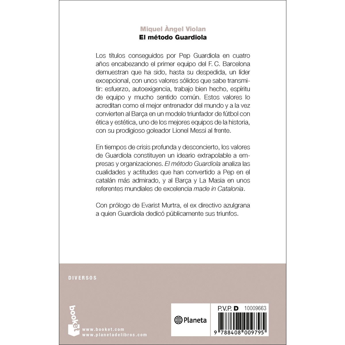 El método Guardiola (Bolso) (Capa mole) 2