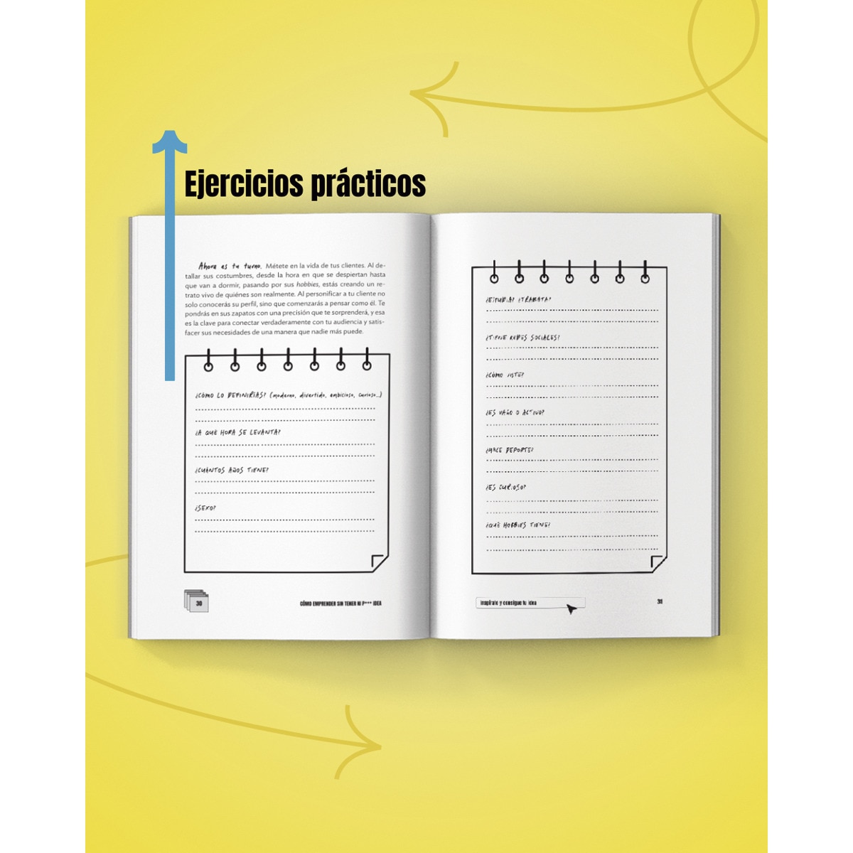 Cómo emprender sin tener ni puta idea (Capa mole com abas) 3