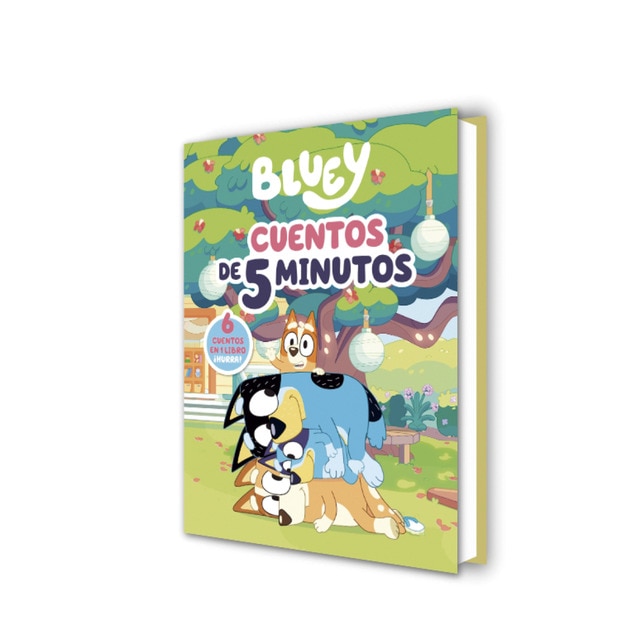Imagen 0 de Bluey. Recopilatorio de cuentos - Cuentos de 5 minutos: 6 cuentos en 1 solo libro (Tapa dura)