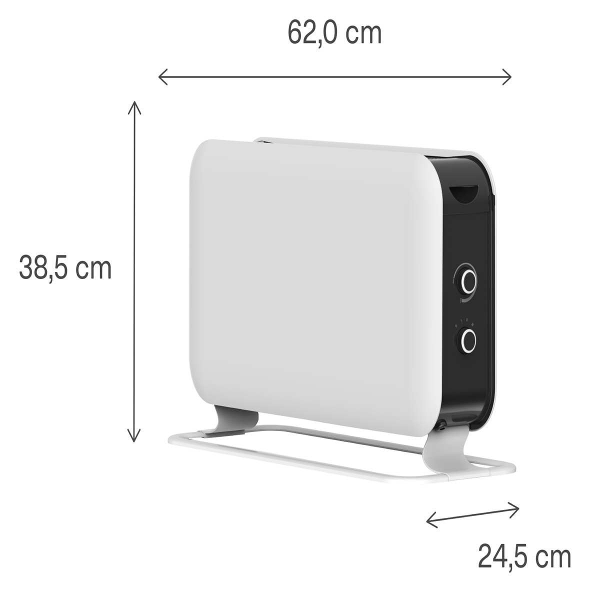 Convector Mill Instant Max MEC 2200W Blanco-3
