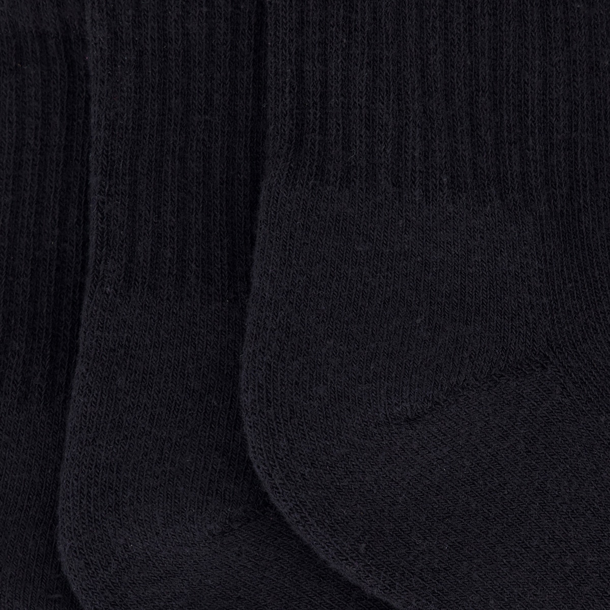 Pack 3 calcetines cortos de adulto Negro-2