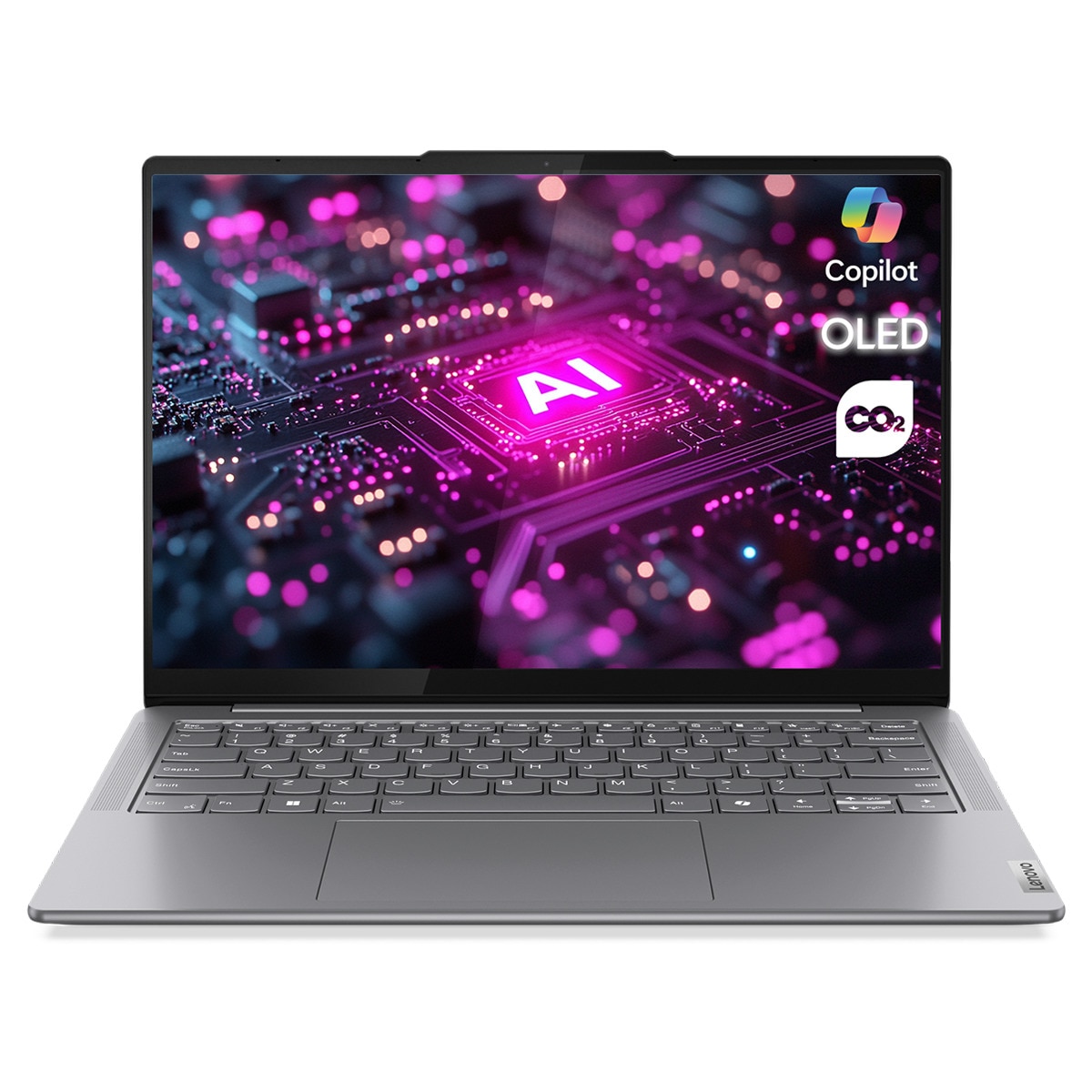 Portátil Lenovo Yoga Slim 7i Aura Edition 15ILL9 Copilot+ PC, Intel Core Ultra 7-258V, 32GB, 1TB SSD, 15,3", W11 Gris Lunar-1