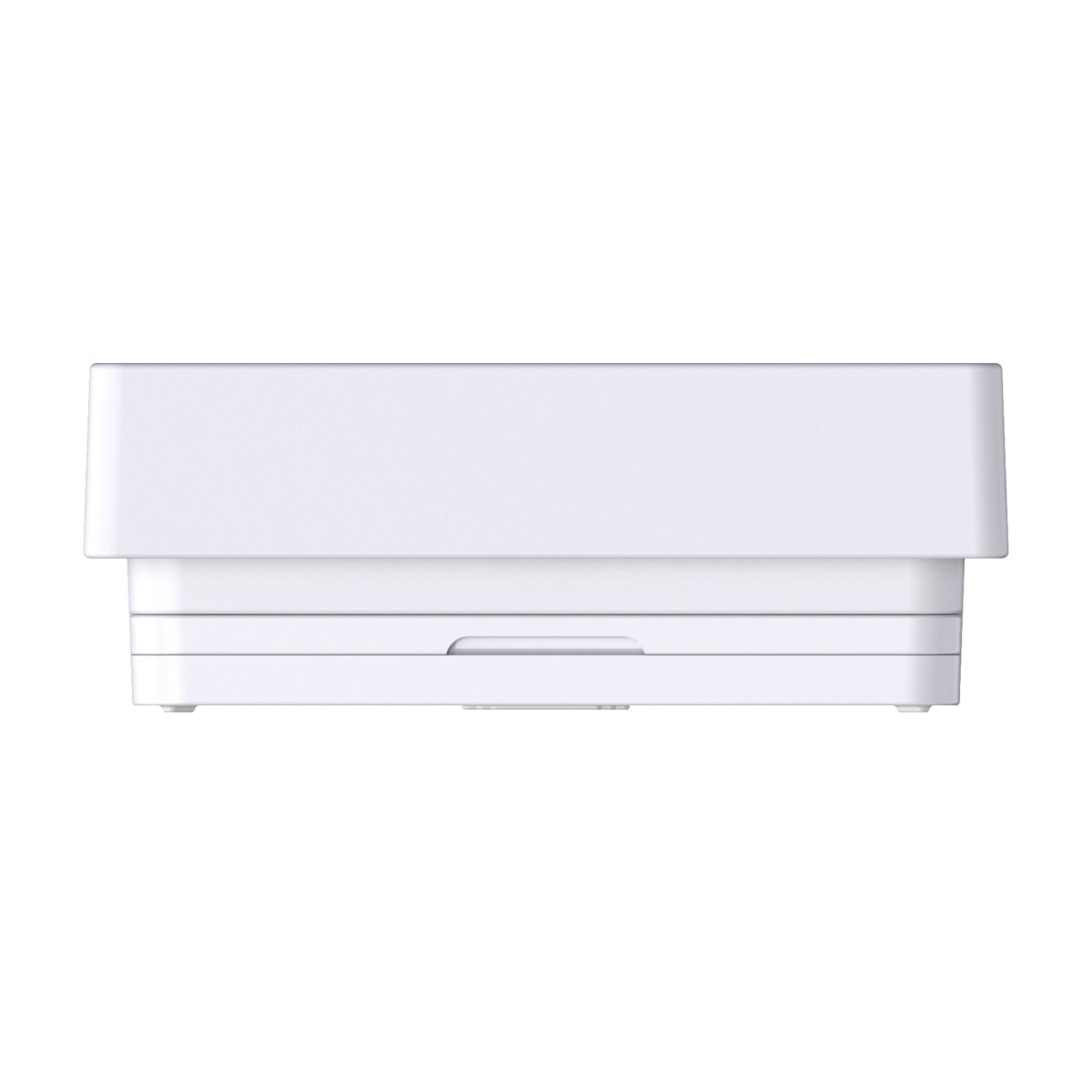 Reloj despertador Inves E0558WST2H2-V3 con indicador de temperatura interior y exterior, blanco Blanco-6