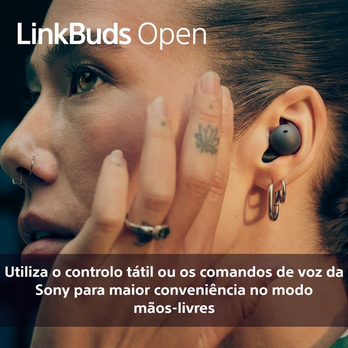 Auriculares Sony True Wireless Link Buds Open Preto-9