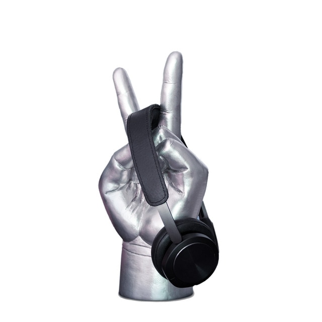 Imagem 0 de Suporte para auriculares de Suck UK  mão da paz pequena cinzenta