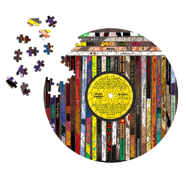 Imagem 0 de Puzzle de Suck UK circular hip hop