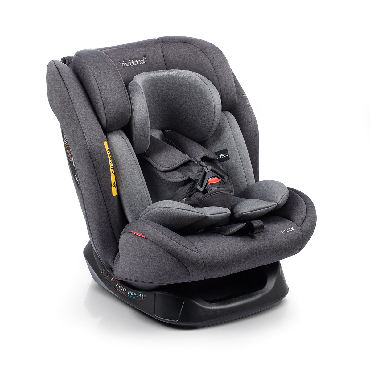 Silla de coche Sri I-Size Eder Ibelt (40-150 cm) Gris-2