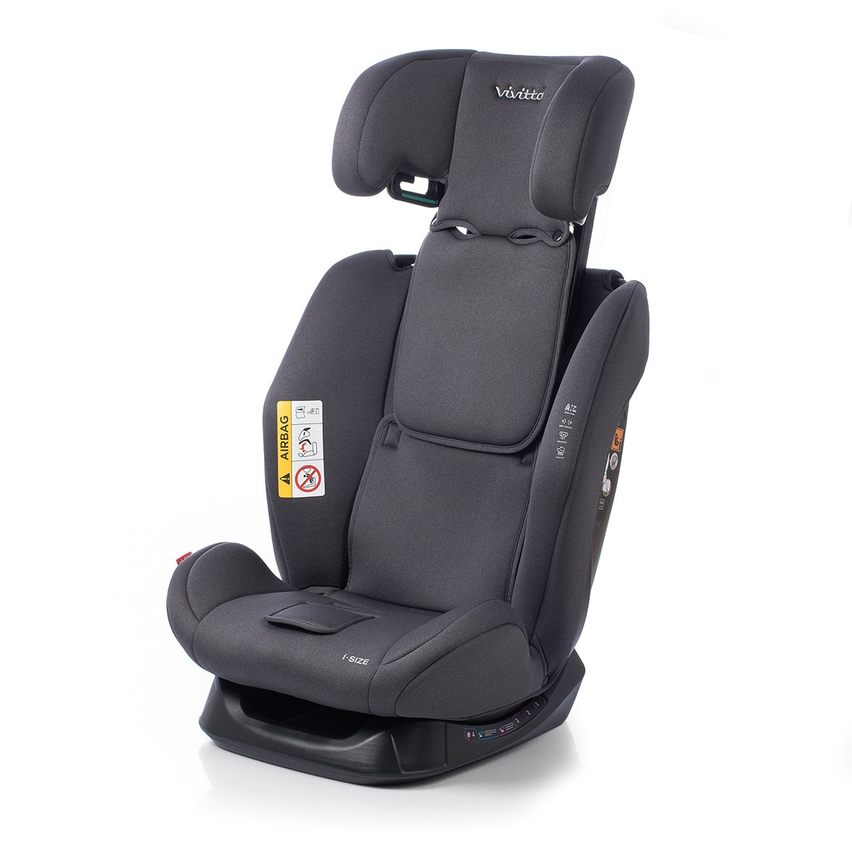 Silla de coche Sri I-Size Eder Ibelt (40-150 cm) Gris-11