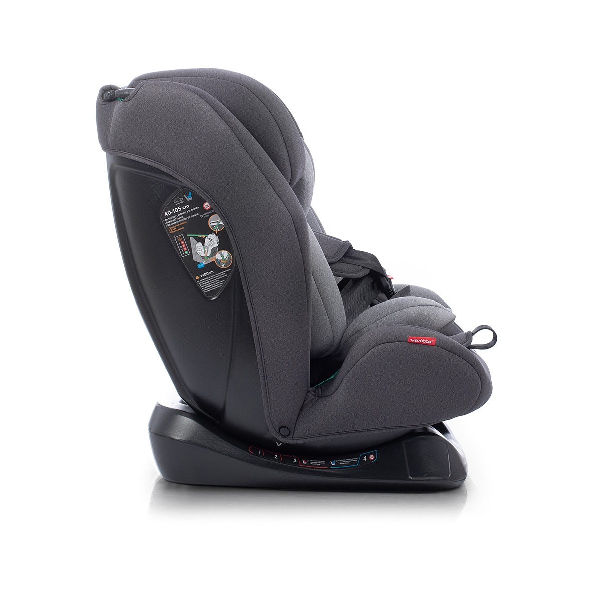 Silla de coche Sri I-Size Eder Ibelt (40-150 cm) Gris-5