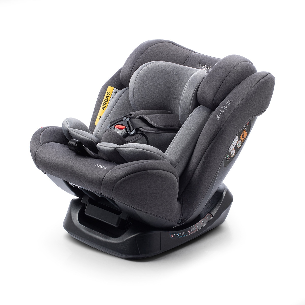 Silla de coche Sri I-Size Eder Ibelt (40-150 cm) Gris-3