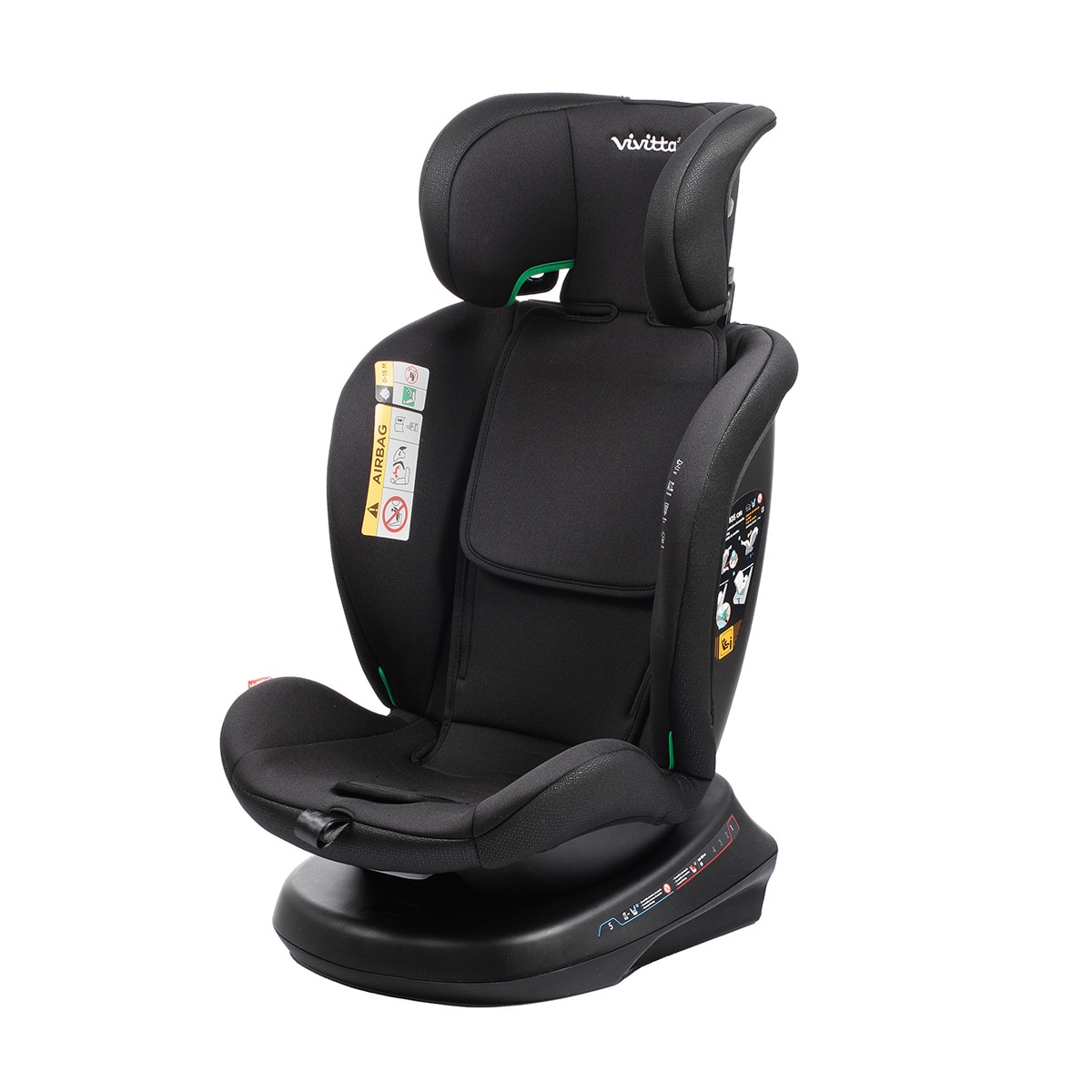 Silla de coche Sri I-Size Sanna Ibelt (40-150 cm) Negro-8