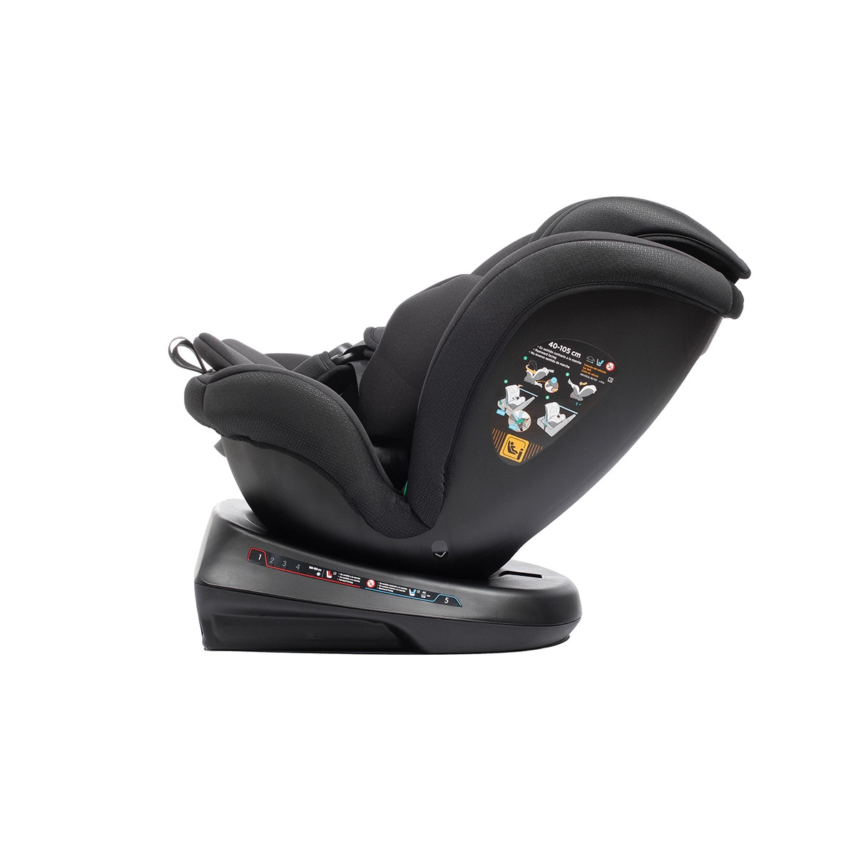 Silla de coche Sri I-Size Sanna Ibelt (40-150 cm) Negro-4