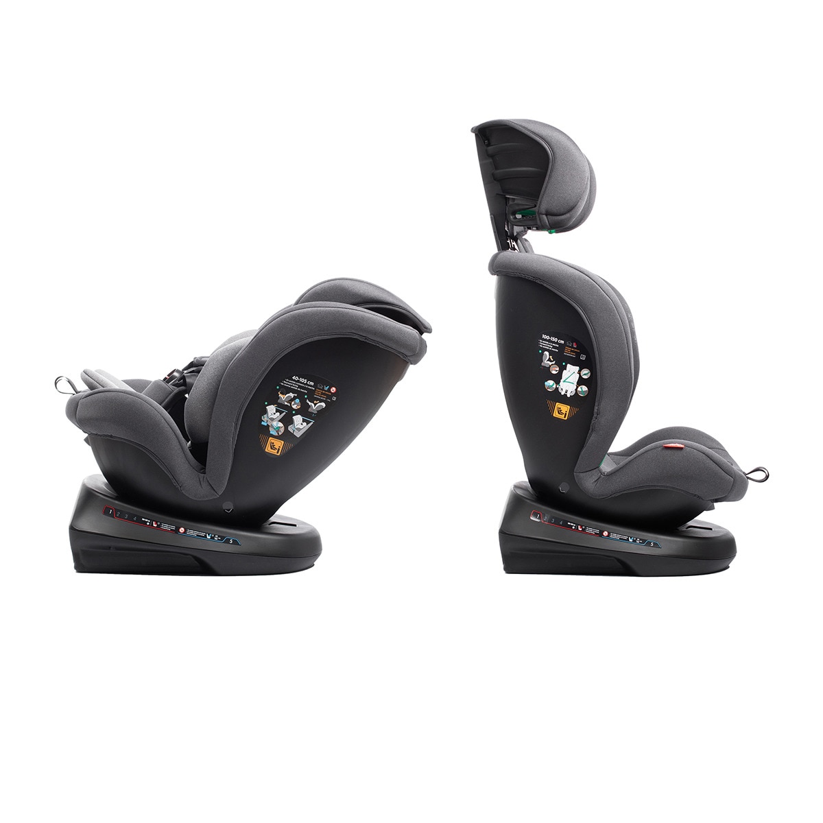 Silla de coche Sri I-Size Sanna Ibelt (40-150 cm) Gris-6