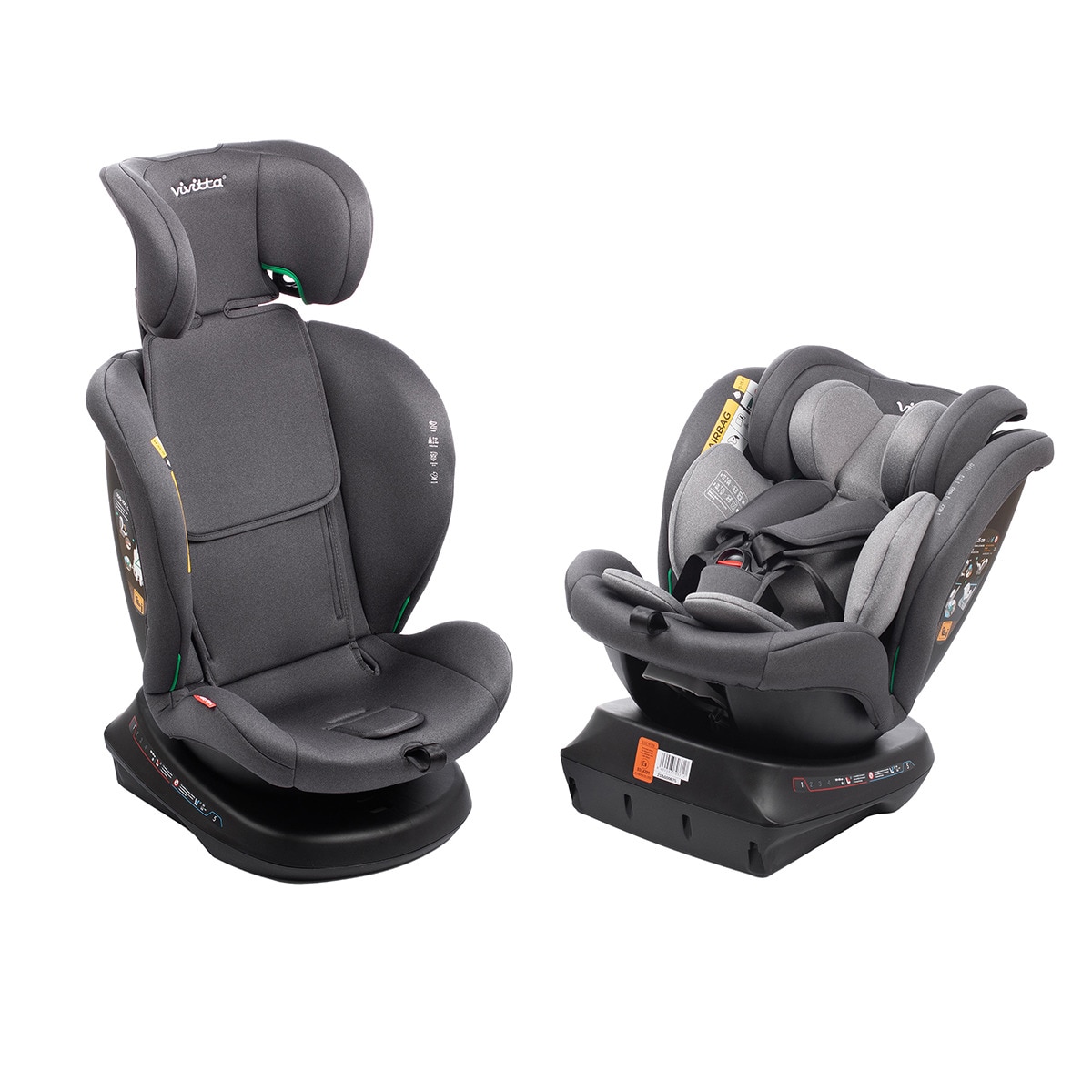 Silla de coche Sri I-Size Sanna Ibelt (40-150 cm) Gris-5