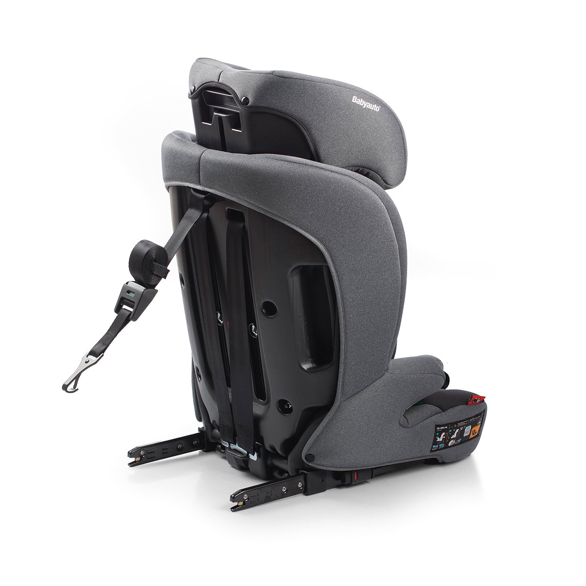 Silla de coche Sri I-Size Konar I-FIX (76-150 cm) Gris-3