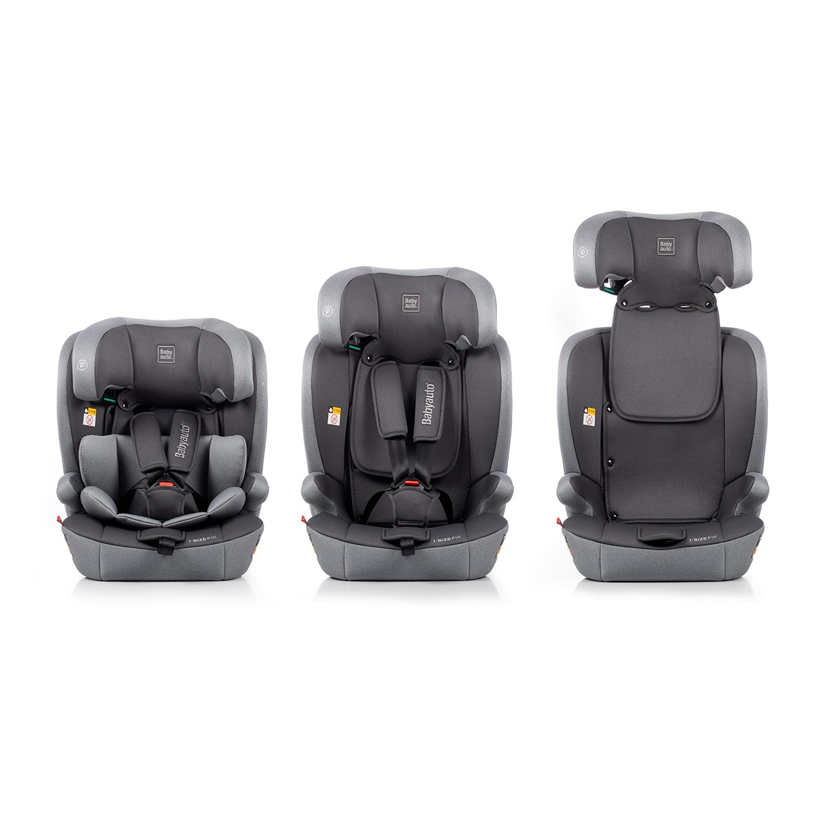 Silla de coche Sri I-Size Konar I-FIX (76-150 cm) Gris-8