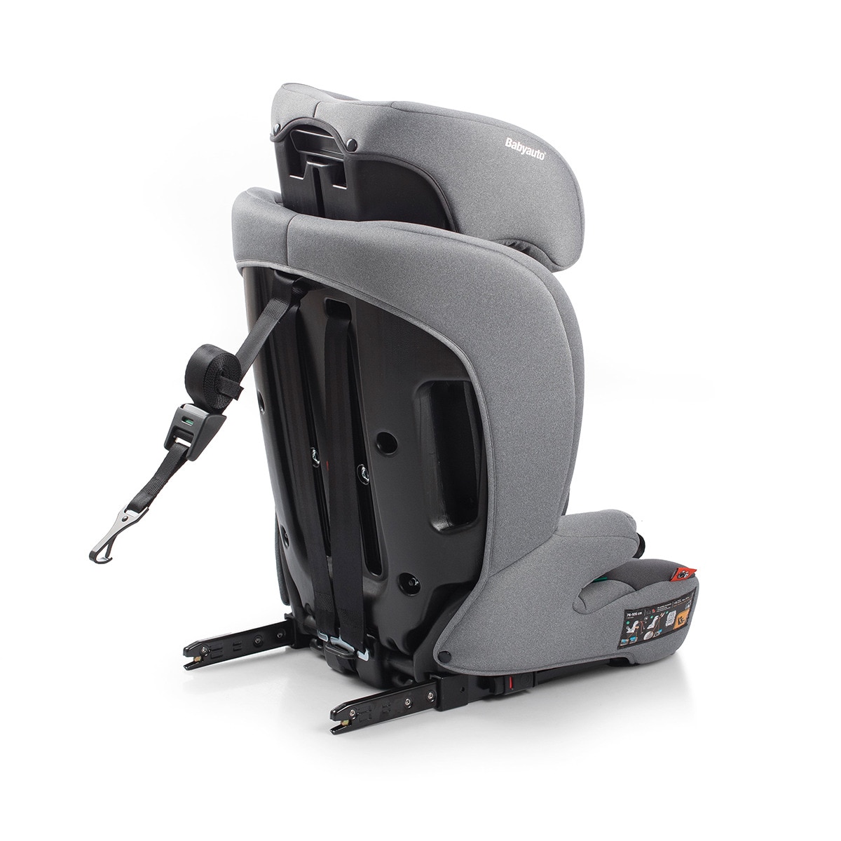 Silla de coche Sri I-Size Konar I-FIX (76-150 cm) Gris-3